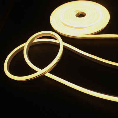 mini 6mm 110 volt elastyczne LED neon lampy ciepłe białe 100m światła bajki