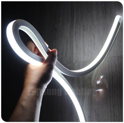 Wewnętrzny i zewnętrzny ultra cienkie kwadratowe liny elastyczne światło paska LED neon flex widok z góry