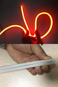 Mini 24v elastyczny neon LED światło paska wodoodporne 1cm Cuttable dla ślubu
