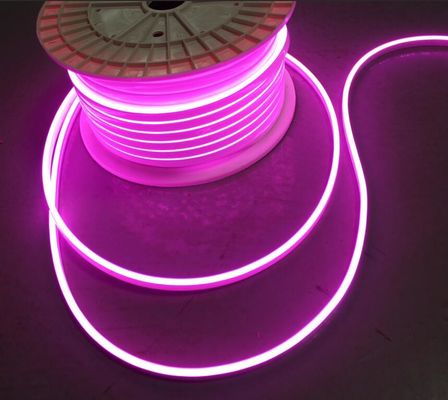Wysokiej jakości specjalne znaki 12V wodoodporne mikro rozmiar 5mm Led Neon Light Flex liny światła różowe fioletowe