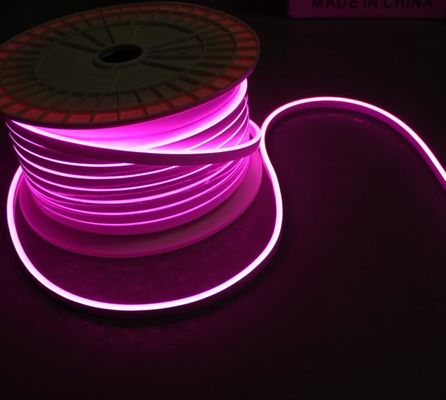 Wysokiej jakości specjalne znaki 12V wodoodporne mikro rozmiar 5mm Led Neon Light Flex liny światła różowe fioletowe
