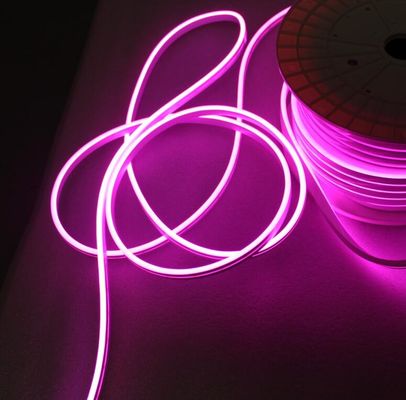 Elastyczne światło neonowe LED Glow EL Wire String Strip 5mm fioletowe paski neonowe oświetlenie