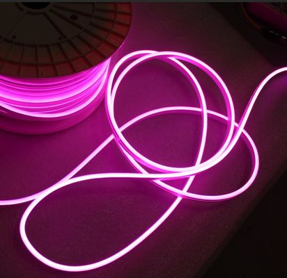 Elastyczne światło neonowe LED Glow EL Wire String Strip 5mm fioletowe paski neonowe oświetlenie