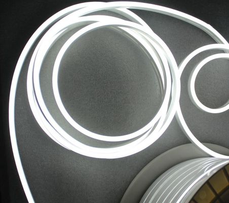 zimno biały LED neon 12V silikonowy neon paska świetlna mini 6mm smd LED neon flex światło
