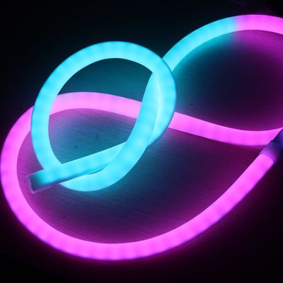 Wysokiej jakości DMX RGB Flexible LED Neon Pixel Dream Kolor lampki 360 stopni okrągły pasek