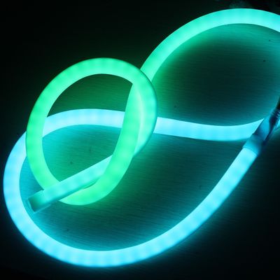 Oświetlenie neonowe LED 18mm 360 runda cyfrowy programowalny neon Flex 24v do oświetlenia świątecznego