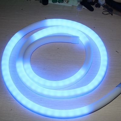 Nowy 24v silikonowy neon flex światło cyfrowe RGB adresowalne dmx LED neon flex 360