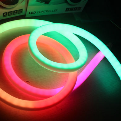 Cyfrowe światła neonowe LED smd5050 dc24v 70leds/m 360 stopni wodoodporne światła neonowe