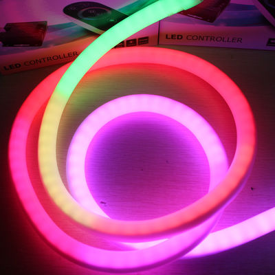 Topsung Wysokiej jakości 360 stopni zewnętrzne rgb LED neon flex, LED pixel flex