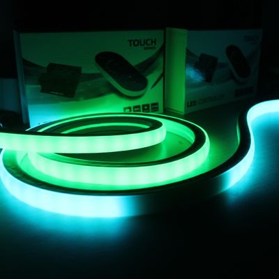 Nowy 24v silikonowy światło neonowe cyfrowe RGB adresowalne dmx LED neon flex