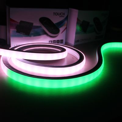 Cyfrowy kolor RGB-DMX/SPI Led Rope Light Topview neonowa wstążka kwadratowa 17*17mm