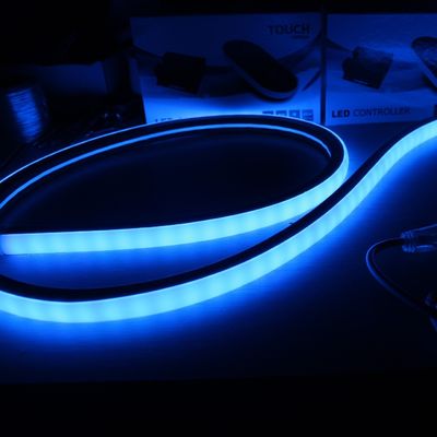magic dmx LED neon tube cienka 17mm * 17mm kwadratowa cyfrowa neon-flex 10 pikseli/M rgb