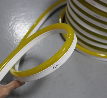 Chińska fabryka bezpośrednia najlepsza jakość wodoodporna IP65 LED Neon Flex żółty kolor kurtka PVC neon liny