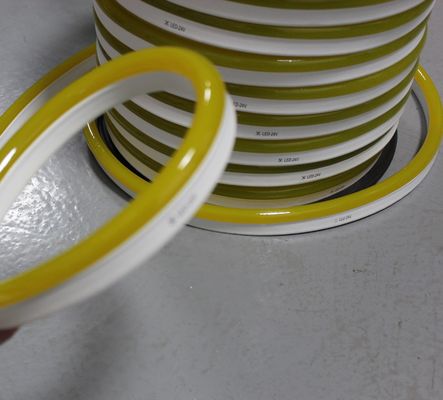Promocja standardowym kolorem najlepszy LED neon flex cena żółta kolor kurtka PVC neon paski