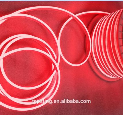 50m spiral czerwony 12V LED Neon Light SMD 2835 120Leds/M 6X12mm elastyczne oświetlenie wodoodporne