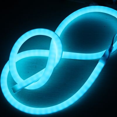 Zewnętrzny wielobarwny wodoodporny IP65 RGB LED dekoracyjny światło 360 gonienie LED neon flex