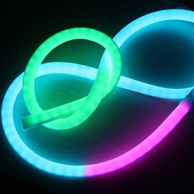 wysoki kryzys rgbw dmx zmieniające kolor neonflex 360 adresowalne cyfrowe dmx LED lampy neonowe