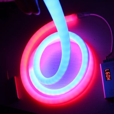 dmx SPI cyfrowy RGB WS2811 LED neon 12v adresowalny 360 stopni neonflex