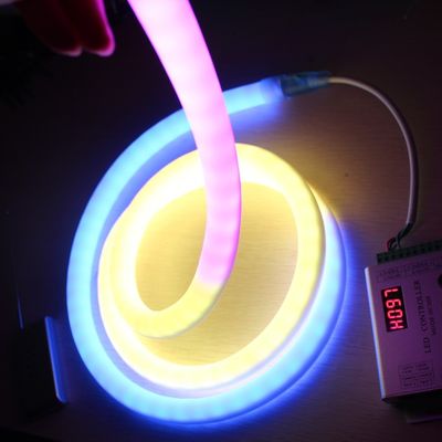 50m Dobra cena 360 stopni okrągłe światło LED zamiana neonu z sterowaniem DMX w tablicy pikseli