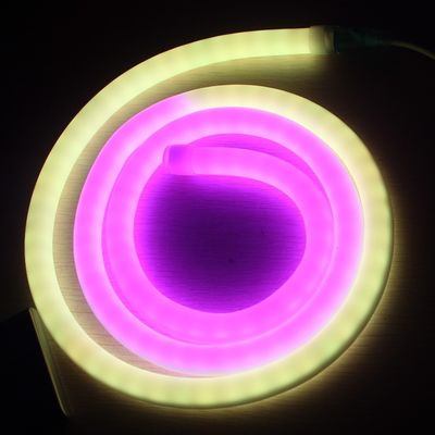 Pełna zmiana koloru programowalna DMX Led Flex Neon 360 LED Light Neon zamienna rura piksela