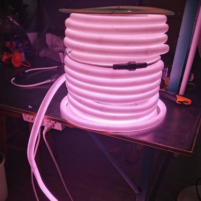 24V rolkowe lampy liniowe LED RGB 360 dimmable neonflex 20mm dia rgbw neon light tube